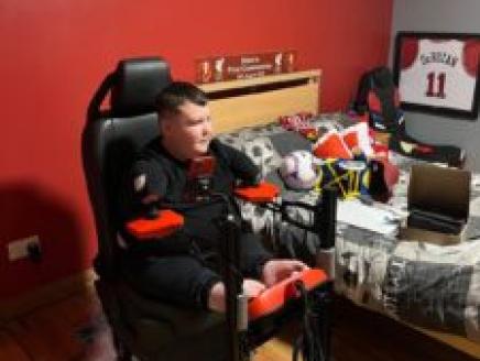 Daire with the gaming rig