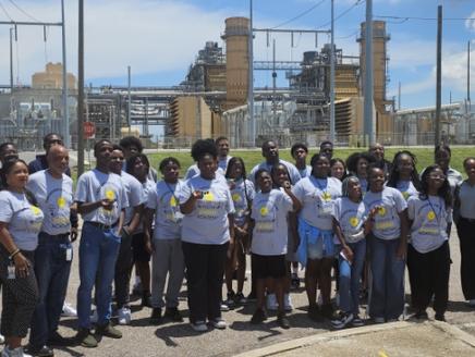 A group of young people