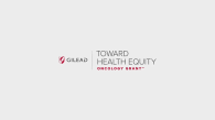 Gilead logo and "Toward Health Equity"