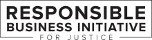 Responsible Business Initiative for Justice logo