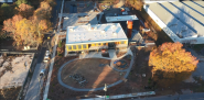 Flyover of new Trees Atlanta headquarters