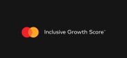 Mastercard logo with "Inclusive Growth Score"