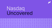 "Nasdaq Uncovered" on a purple background.