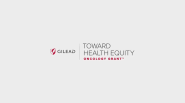Gilead logo and "Toward Health Equity"