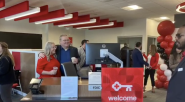 inside KeyBank branch