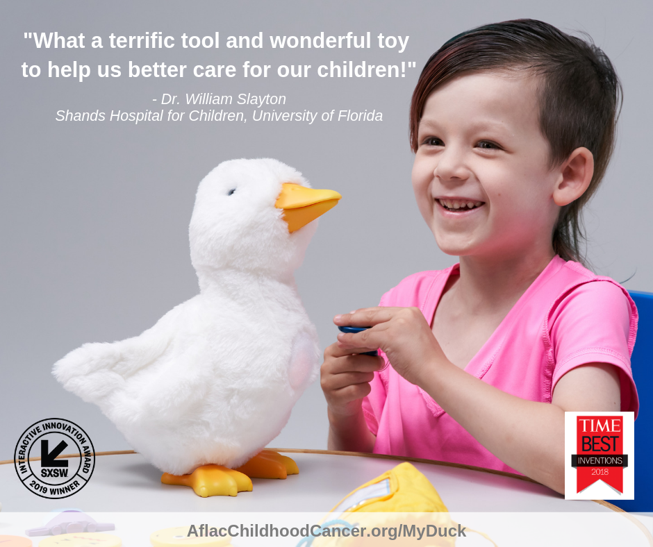 aflac plush duck
