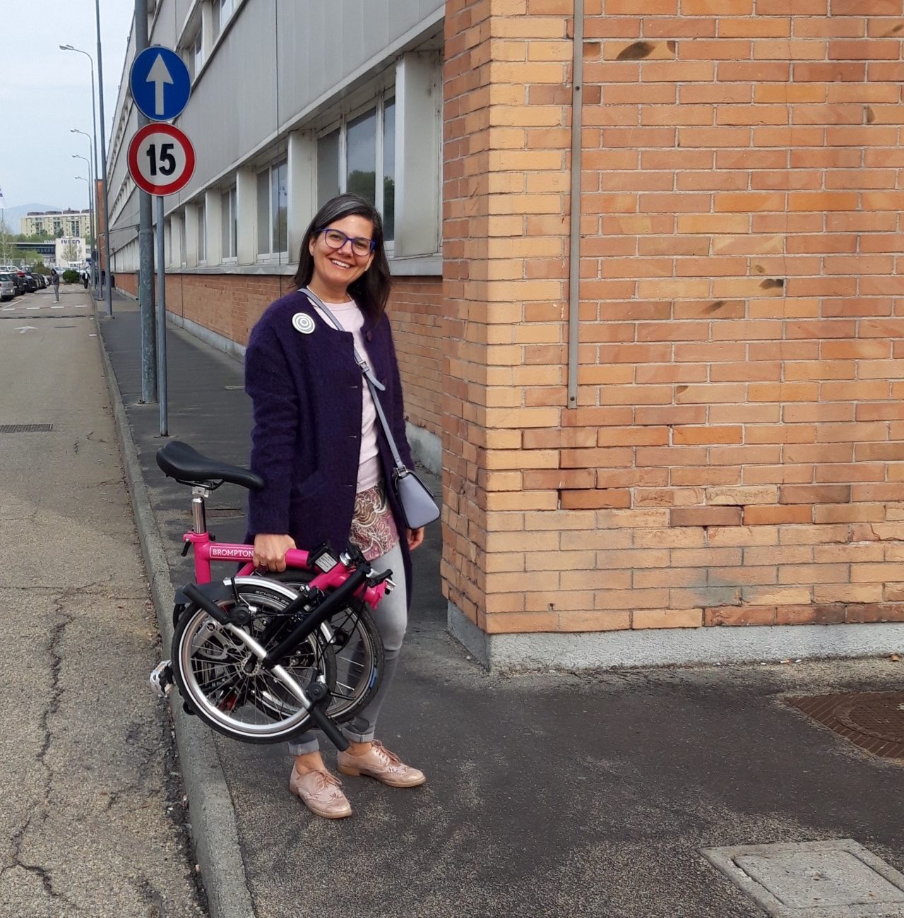 brompton cycle to work