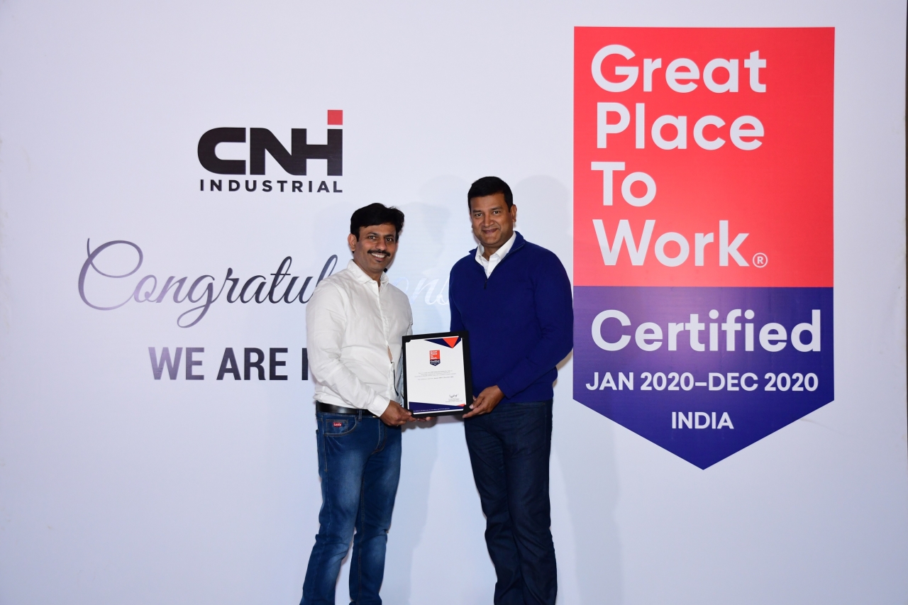 The Great Place to Work® Institute India Recognizes CNH Ind