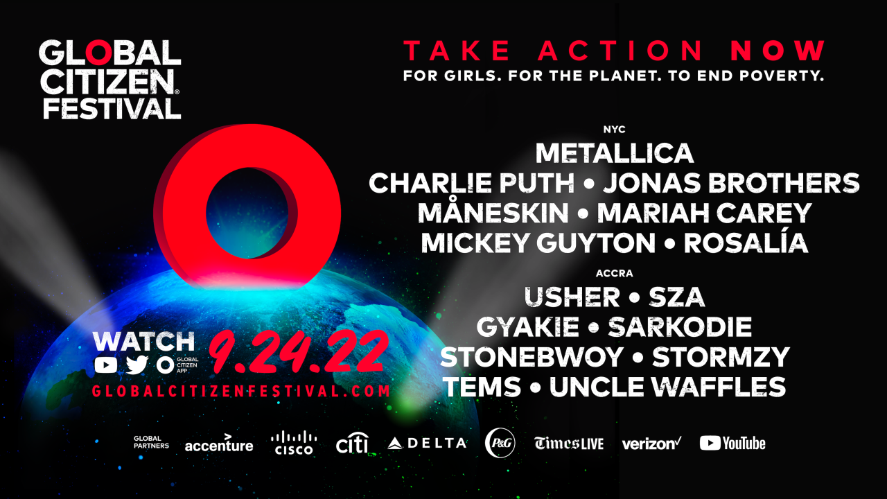 2022 Global Citizen Festival Campaigns for Urgent Financial