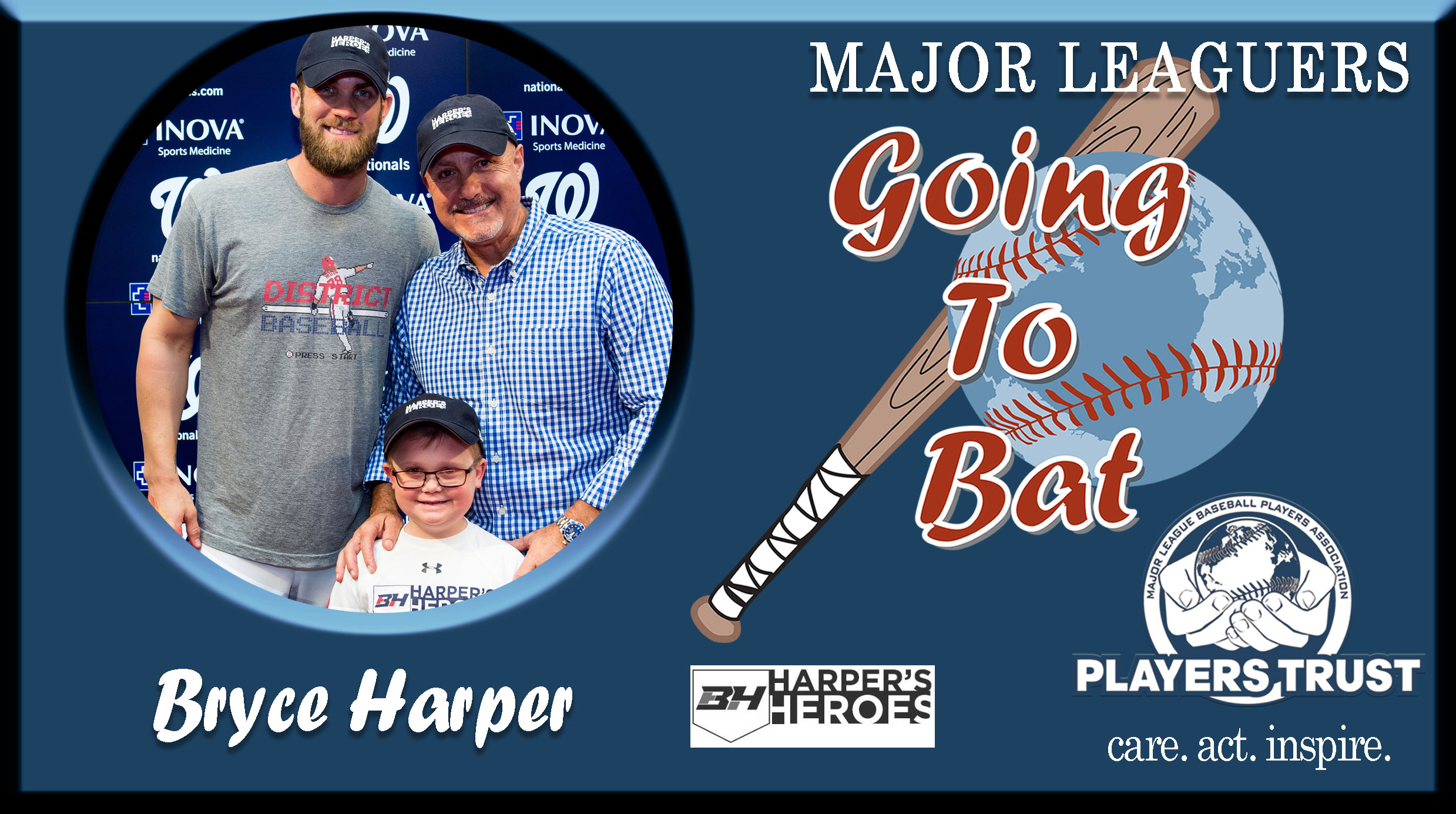 All Star Bryce Harper Is Going To Bat For Kids With Cancer 3bl Media