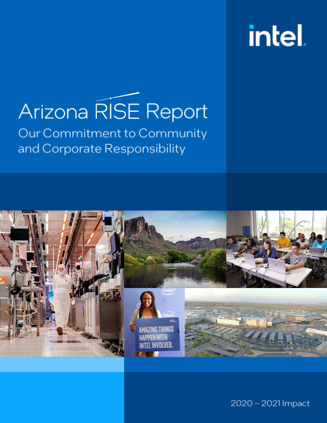 Intel Arizona RISE Report Our Commitment to Our Community