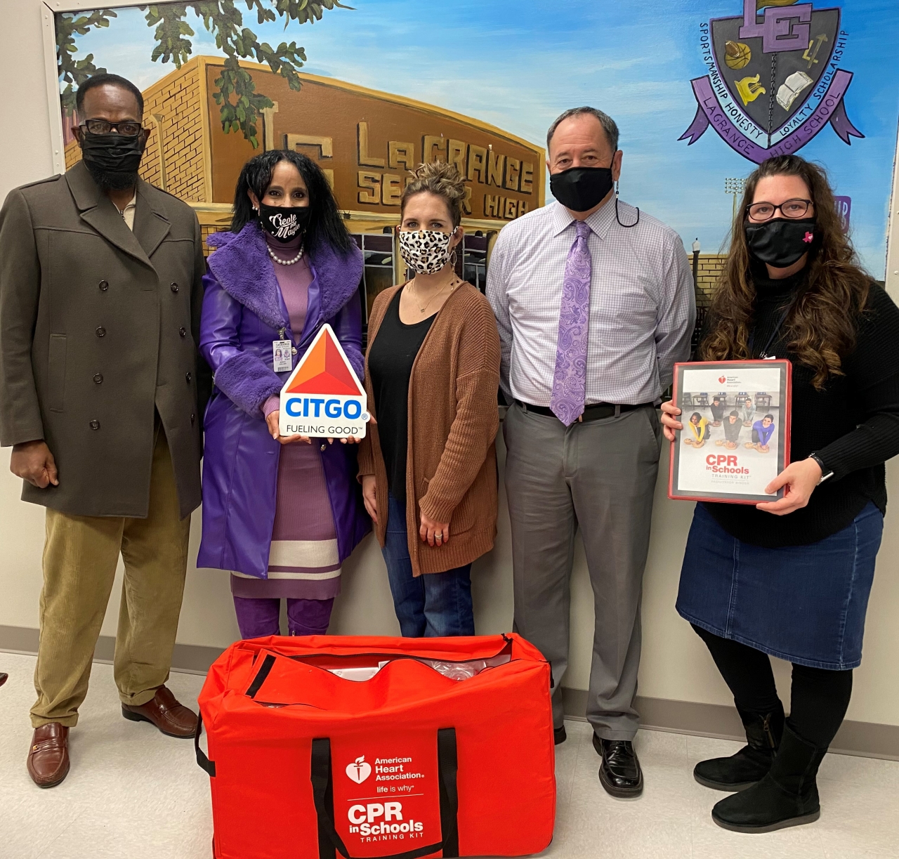 Citgo Equips Local High Schools With Cpr Kits For Required C