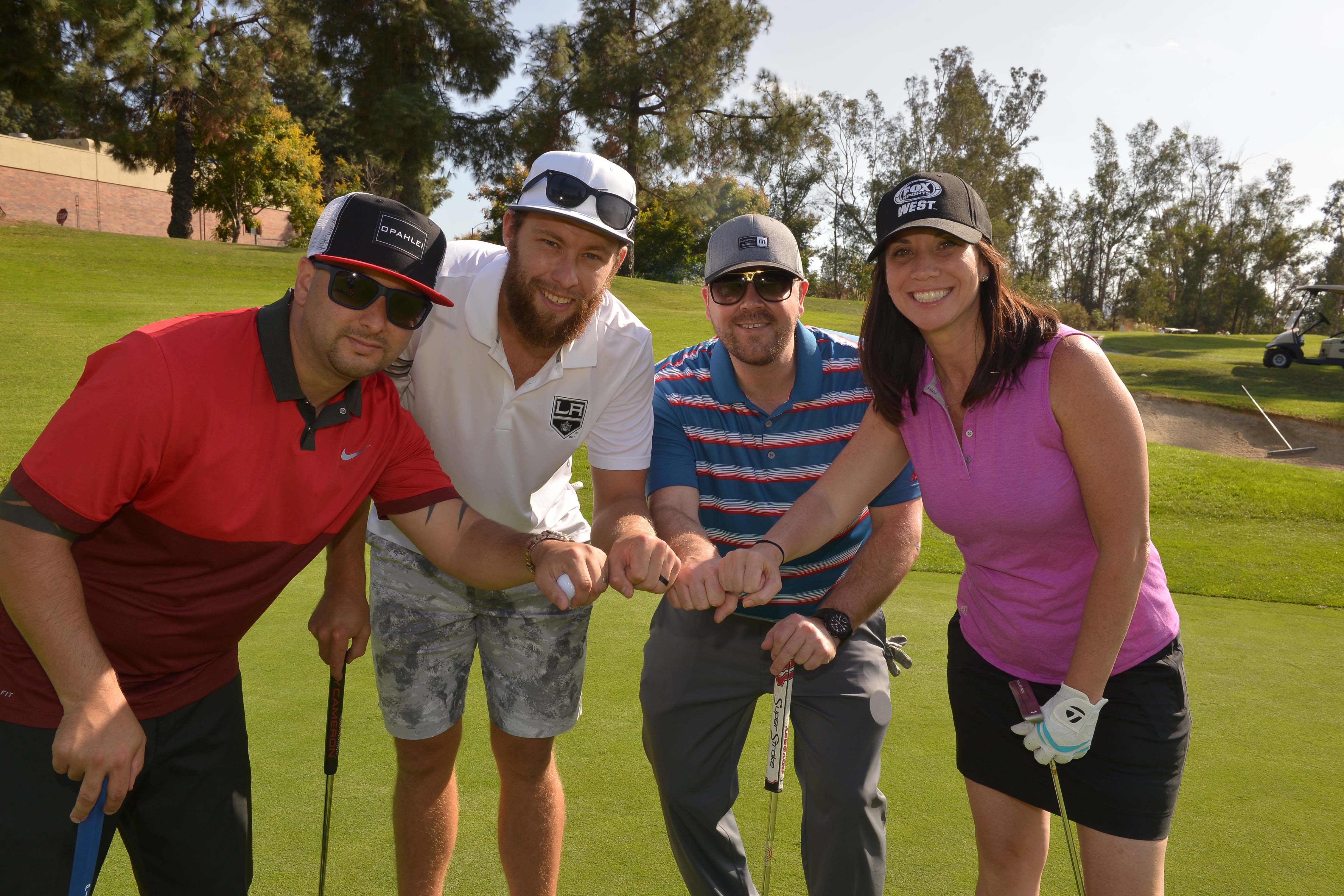 la kings golf shirt