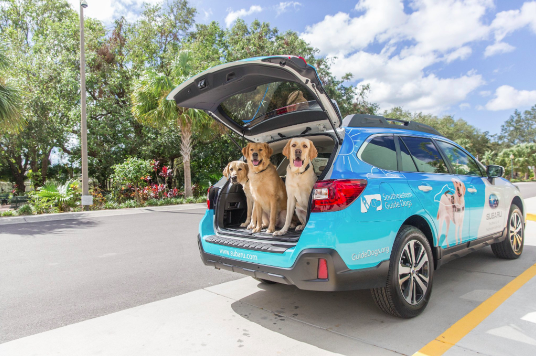 Subaru Donates 2018 Outback to Southeastern Guide Dogs