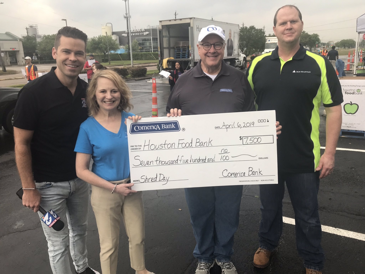 Comerica Bank Shred Day Houston Provides Event Record...