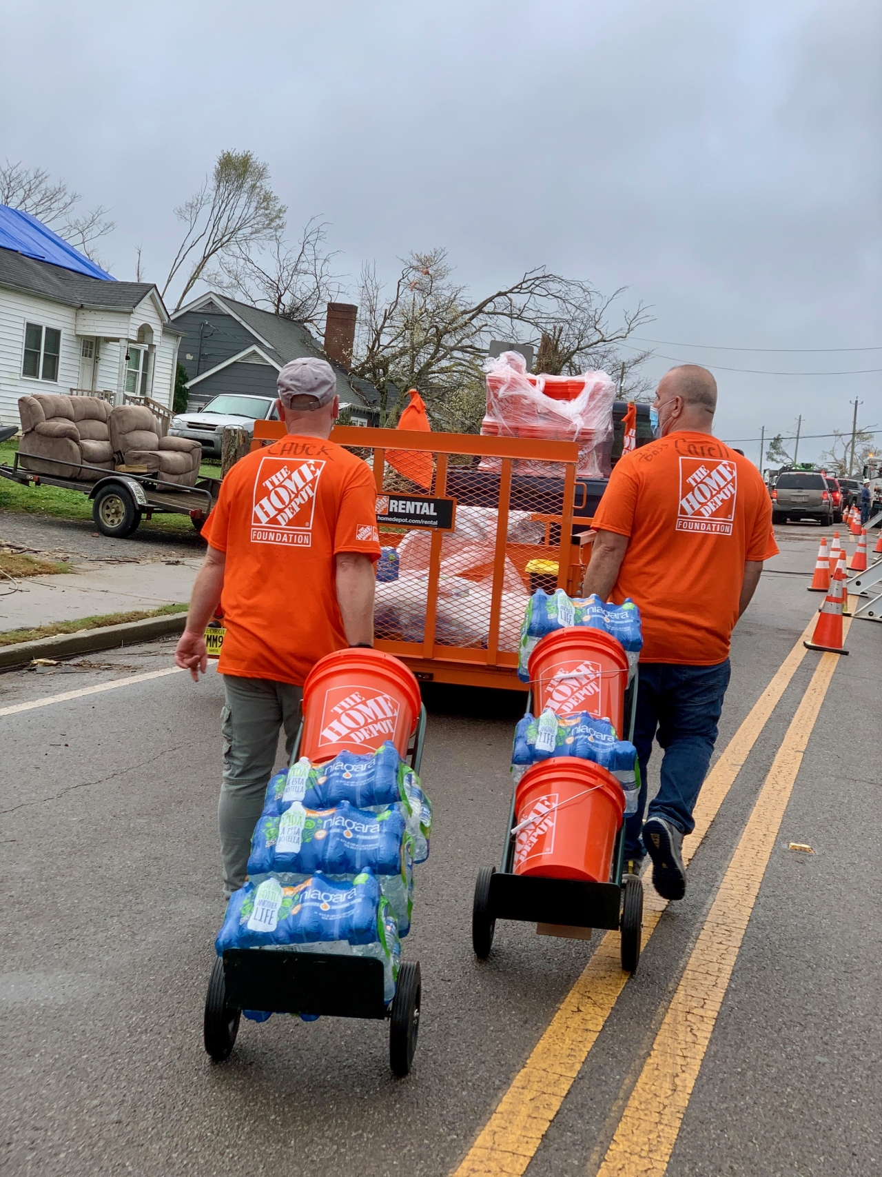 Team Depot Tornado Relief Efforts Underway