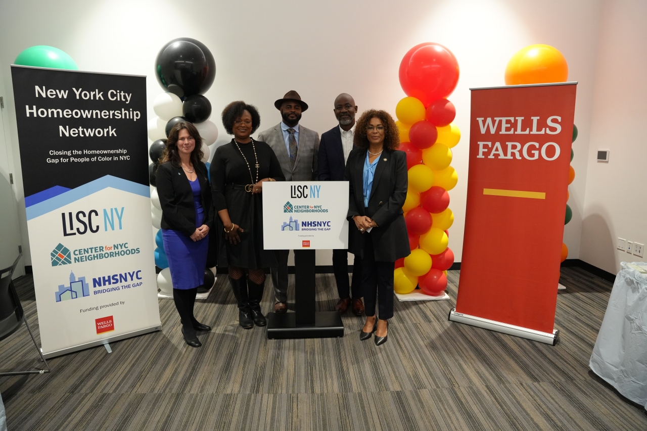 Wells Fargo Foundation Awards 7.5 Million to LISC NY to Exp