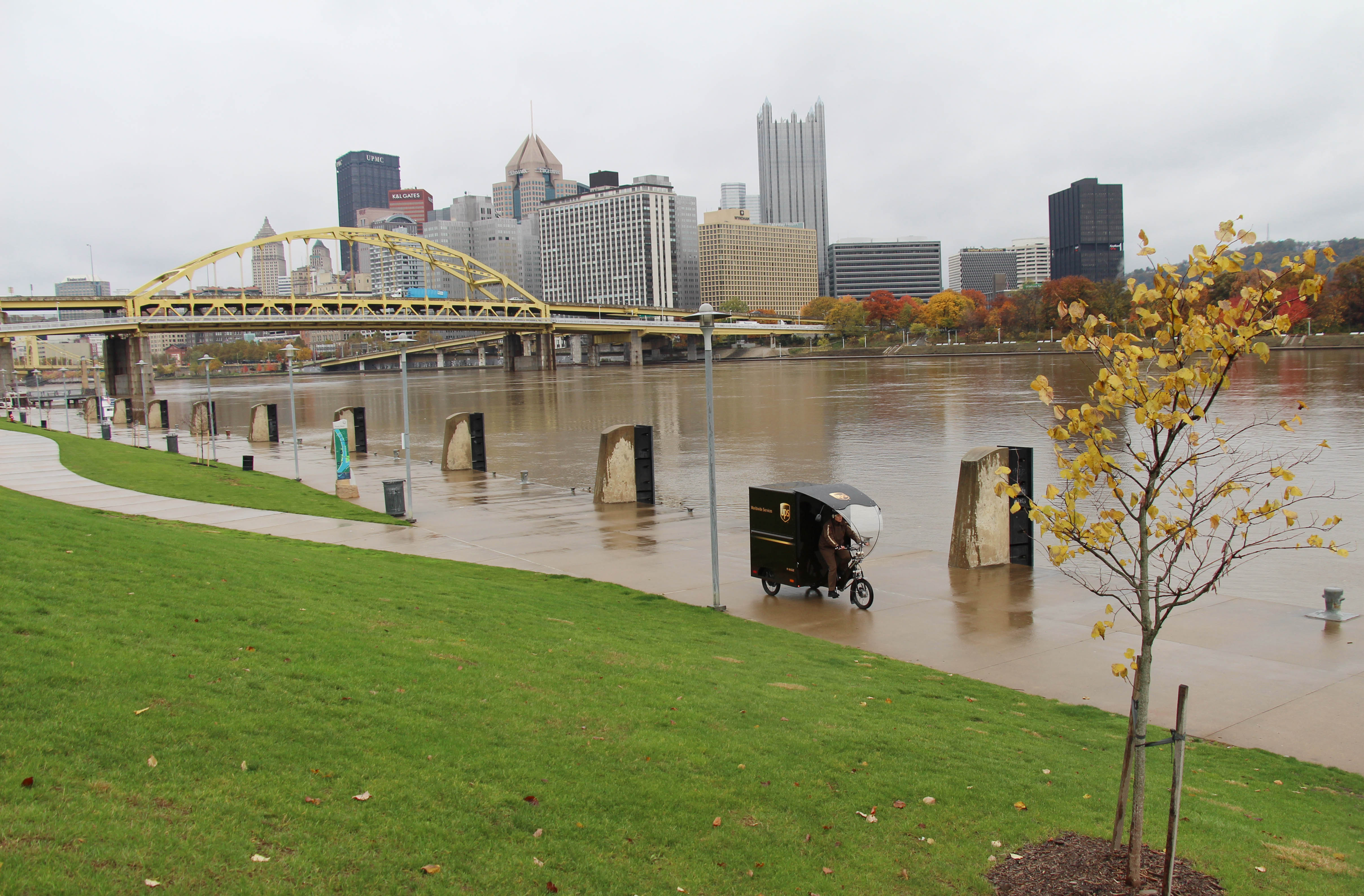 UPS Launches eBike Solution in Pittsburgh