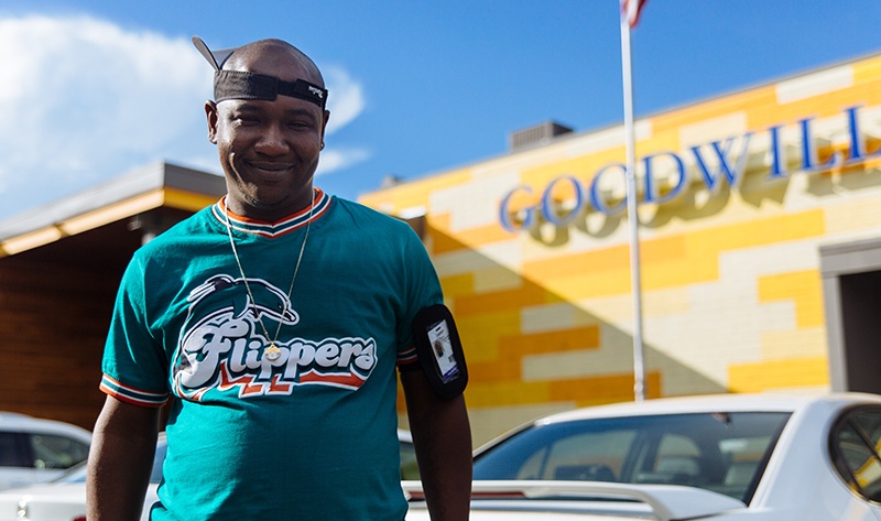 With The Guidance And Support Of Seattle Goodwill Lazon Campbell