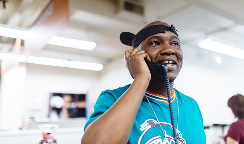 With The Guidance And Support Of Seattle Goodwill Lazon Campbell
