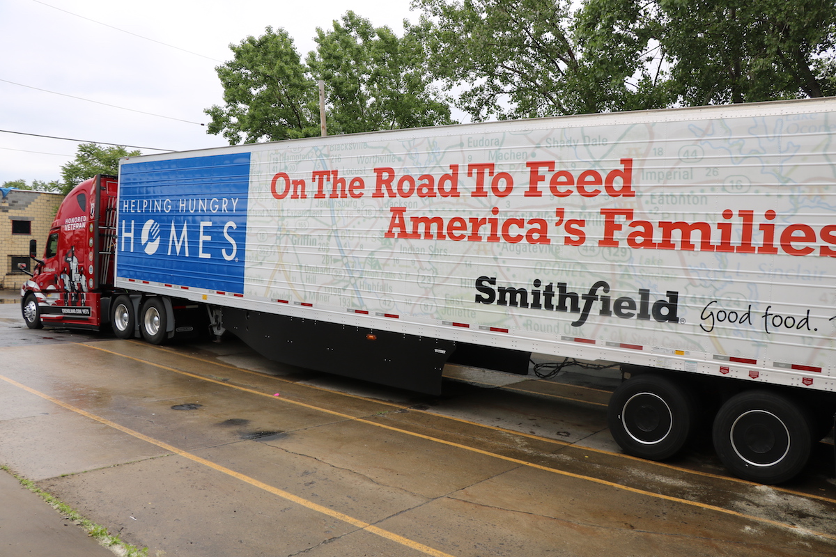 Smithfield Foods Donates More Than 40 000 Pounds Of Protein