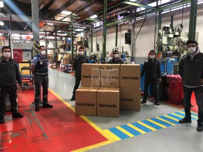 TürkTraktör is helping manufacturing essential medical equipment to help in Turkey’s fight against COVID-19.