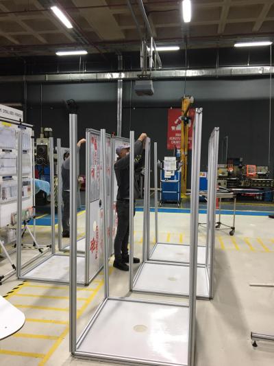 TürkTraktör is helping manufacturing biological sample collection cabins to help in Turkey’s fight against COVID-19.