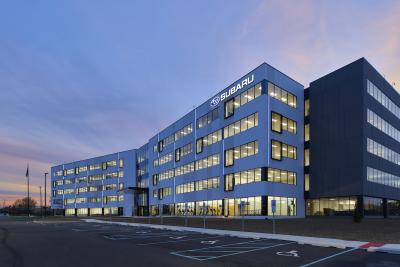 Subaru of America celebrates the grand opening of the all-new 250,000 square foot corporate headquarters in Camden, NJ on April 27, 2018. Photo credit: © Jeffrey Totaro, 2018.