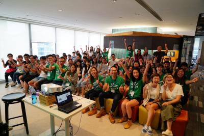 Timberland employees in Hong Kong partner with NGO Project Share to host a career day for underprivileged youth. The event was the first-ever in-house service event for the Hong Kong office. The event was so successful there are already plans in motion to do other skills-based service events.