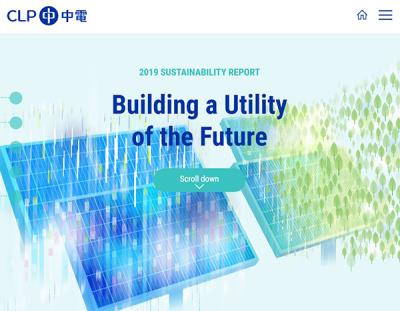 CLP has launched its online 2019 Sustainability Report, updating its progress towards building a Utility of the Future.