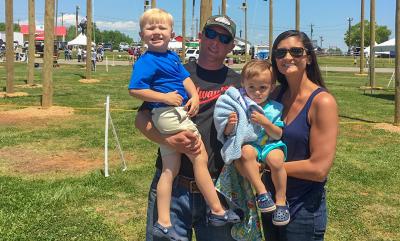 Wesley and Katy Beth Seaburg have three children Weston, 4, Walker, 2, and not pictured, Libby Kate, who's 3 months old.