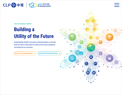 CLP has launched its online 2020 Sustainability Report, mapping the Group’s continued progress to build a Utility of the Future.