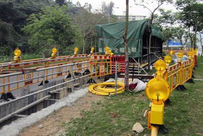 Cable joint bays are underground concrete chambers in which high voltage cables are connected.