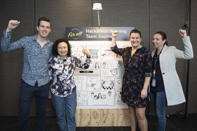 EnergyAustralia’s Customer Retention team wins the fourth Innov8@EA challenge with an idea to teach energy saving to schoolchildren.