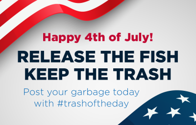 "Release the Fish, Keep the Trash" with Fishbrain and Keep America Beautiful