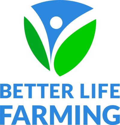 Better Life Farming Logo Graphic
