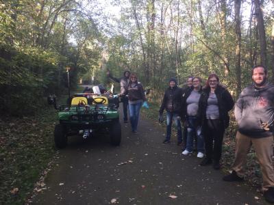 The Mansfield team gave back by cleaning and refurbishing the Richland County Park District., receiving kudos from park employees for a job well-done.