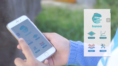 Banoo Project create tools to make smarter fish farms using microbubble generator, IoT, and solar panel.