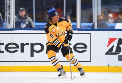 AEG’s LA Kings scout Blake Bolden, the first African American player in the National Women’s Hockey League (NWHL), recently joined the Black Girl Hockey Club (BGHC) for a Juneteenth Celebration panel discussion on race, hockey and community.