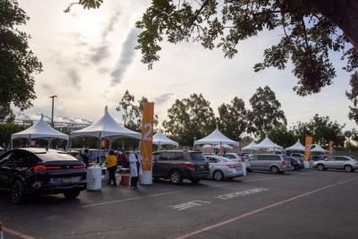 Dignity Health, the LA Galaxy and Dignity Health Sports Park have joined efforts to vaccinate vulnerable and underserved populations in Los Angeles
