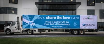 Subaru of America, Inc. kicks off 2018 Share the Love by hosting HQ event to help combat childhood hunger with Food Bank of South Jersey.