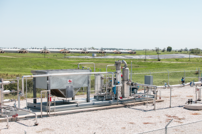 Smithfield Foods is investing in infrastructure to install hog manure lagoon covers and digesters on farms to capture methane emissions and generate renewable energy from biogas. This landmark investment is part of the expansion of Smithfield Renewables, the company’s platform that spearheads innovative projects designed to help meet its goal to reduce greenhouse gas emissions 25 percent by 2025.