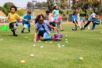 AEG’s ASCSC Community Foundation and LA Galaxy Foundation host the 13th Annual Easter Egg Hunt and Earth Day Celebration at Dignity Health Sports Park in Carson, Calif. on April 19, 2019.