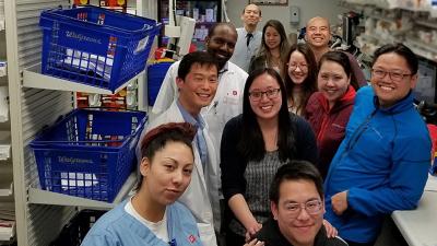 Walgreens team members who rallied together to provide much-needed medication to hundreds of quarantied people on the Grand Princess cruise ship. To learn more about how Walgreens is supporting customers across the US. click here: https://news.walgreens.com/our-stories/k here: