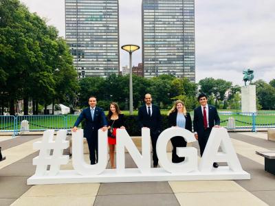 George Sifakis, Global Chairman, CEO and Founder Ideagen Global; Alexa Sifakis, Student Ambassador, Georgetown Visitation; Dr. Sidhant Gupta, Microsoft/Chairman of the Board Ideagen Global; Richelle Holnick, Ideagen; Christian Angelson, Ideagen