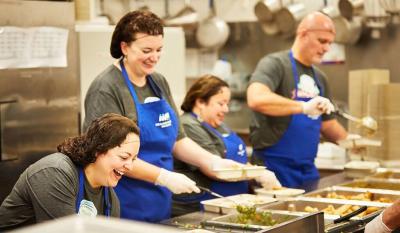 Hormel Foods and H-E-B partnered with Meals on Wheels in San Antonio to deliver meals to seniors.