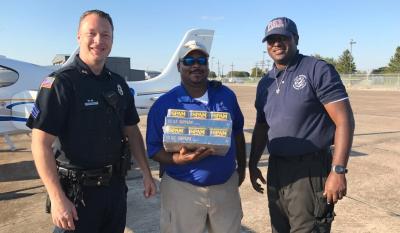 First responders in Texas.