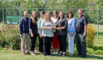 H-FARM members were recognized by the Minnesota Association of Agriculture Educators for their ag education efforts.