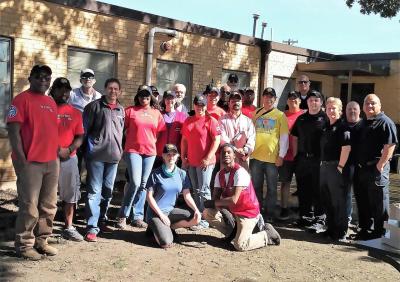 With the help of Lowe's Heroes volunteers and a Keep America Beautiful/Lowe's Community Partners Grant, Keep Dallas Beautiful created outdoor living spaces at 23 fire stations in Dallas neighborhoods in the fall of 2017.
