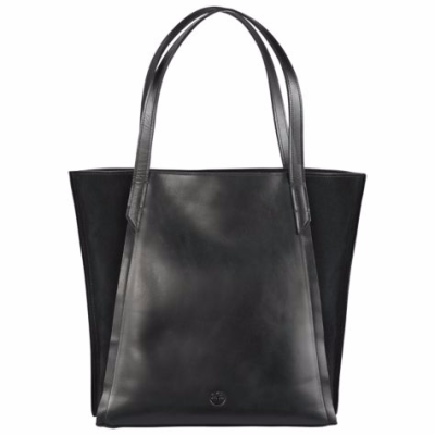 Keyes Mixed-Media Tote Bag – The Keyes Mixed-Media Tote features premium leather from an LWG Gold-rated tannery, for a look that’s both eco-conscious and stylish.